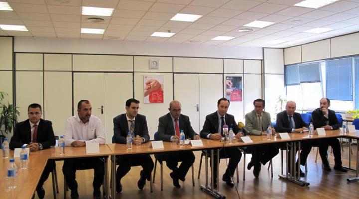 Conway muestra al presidente de la Diputaci�n y al director del IPEX su apuesta por la log�stica y por la provincia de Guadalajara