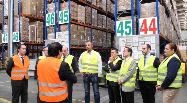 Conway muestra al presidente de la Diputaci�n y al director del IPEX su apuesta por la log�stica y por la provincia de Guadalajara