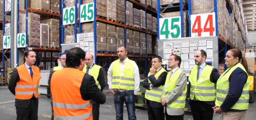 Conway muestra al presidente de la Diputaci�n y al director del IPEX su apuesta por la log�stica y por la provincia de Guadalajara