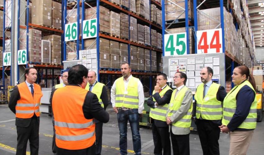 Conway muestra al presidente de la Diputaci�n y al director del IPEX su apuesta por la log�stica y por la provincia de Guadalajara