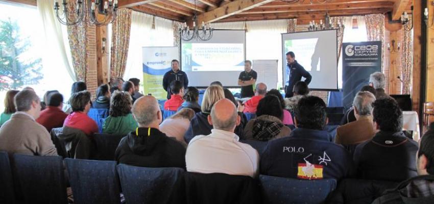 Gran �xito de la I jornada de coaching-p�del, otra manera de iniciarse en el emprendimiento