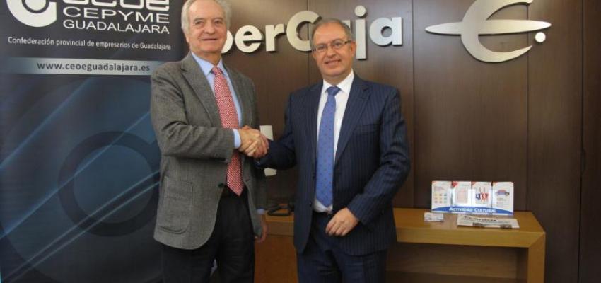 Ibercaja y CEOE-CEPYME Guadalajara renuevan su colaboraci�n 