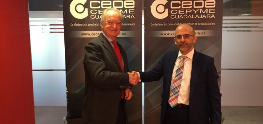 CEOE- CEPYME Guadalajara firma un nuevo convenio con Asesor�a Toledo