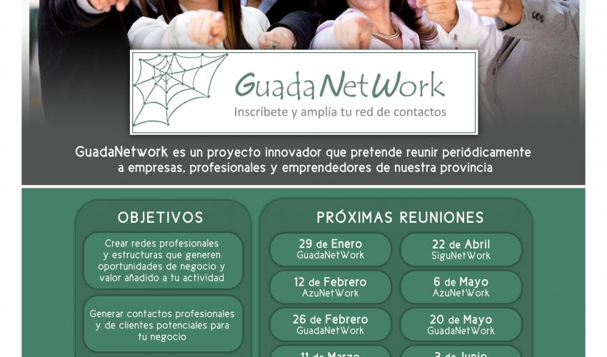 GuadaNetWork prepara  10 nuevos encuentros para el primer semestre de 2016, con el objetivo de seguir acercando empresas