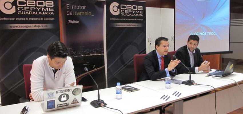 CEOE-CEPYME Guadalajara y Telef�nica organizan la jornada �Seguridad es una cosa de dos�