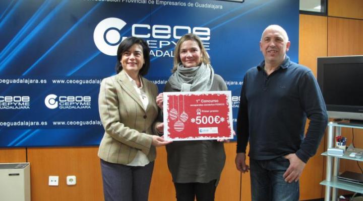 ADUO gana el I concurso de escaparates de Navidad de FEDECO