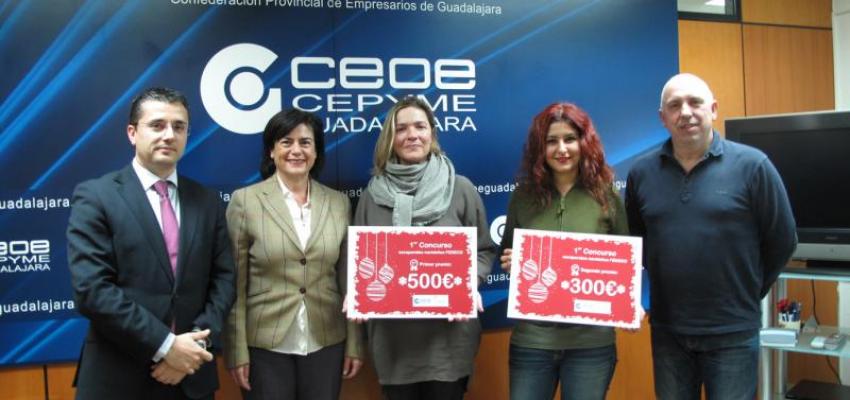ADUO gana el I concurso de escaparates de Navidad de FEDECO