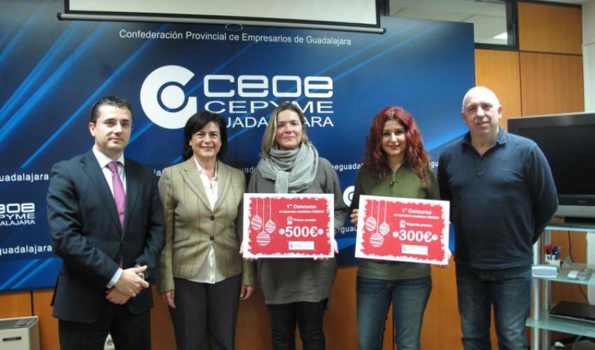 ADUO gana el I concurso de escaparates de Navidad de FEDECO