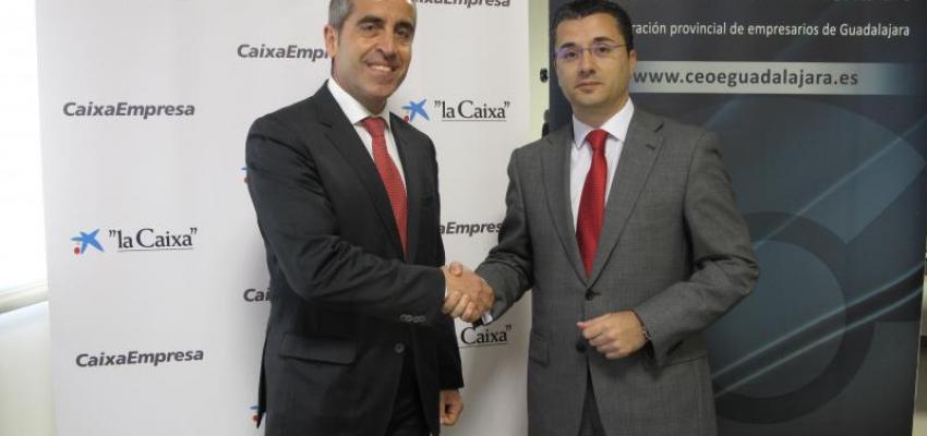 CEOE-CEPYME Guadalajara y la Obra Social de La Caixa firman un convenio de colaboraci�n para la realizaci�n de cuatro talleres formativos