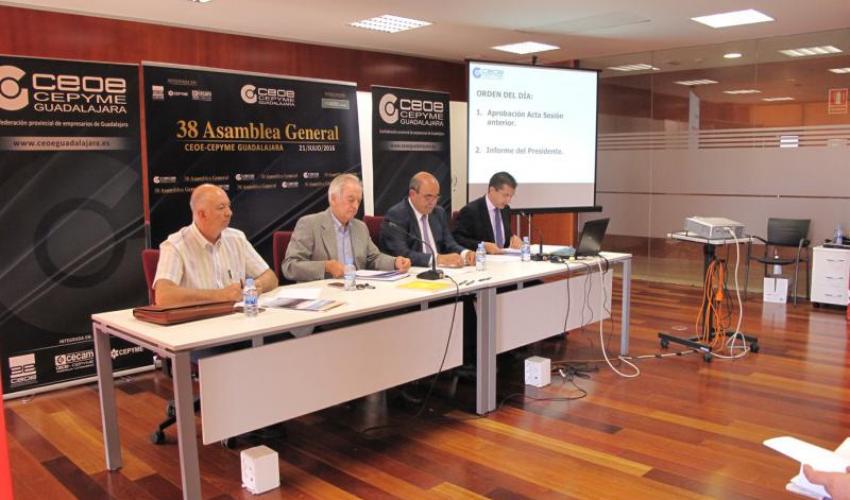 CEOE-CEPYME Guadalajara celebra su XXXVIII Asamblea General