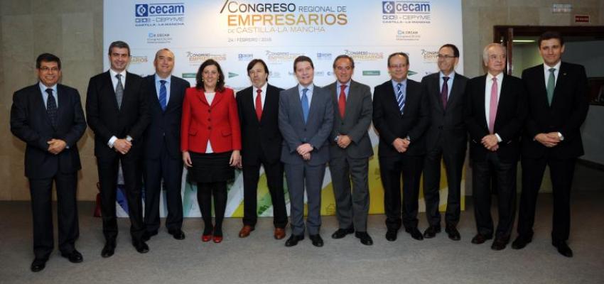 CECAM presenta el `Plan estrat�gico de la PYME de Castilla-La Mancha� en su 7� Congreso regional de empresarios