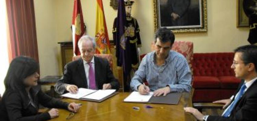 El Ayuntamiento de Guadalajara suscribe un convenio con la Fundaci�n Centro Europeo de Empresas e Innovaci�n