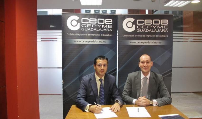 CEOE- CEPYME Guadalajara renueva su convenio con Prodatos Alcarria