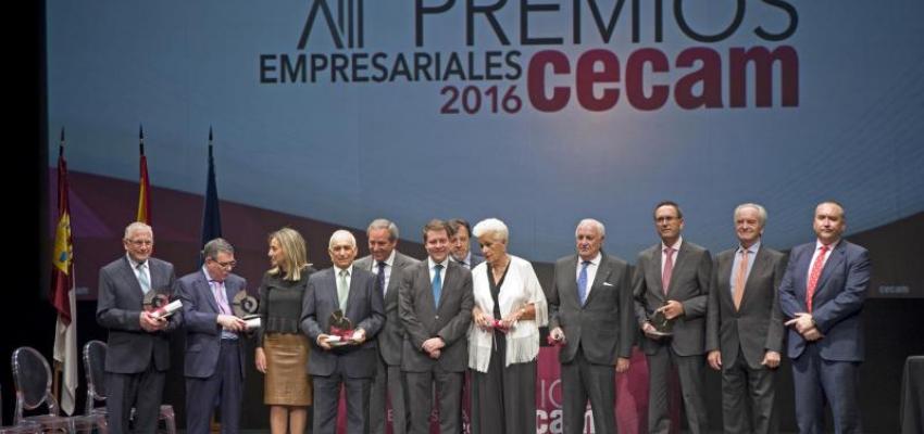 CECAM reconoce el papel fundamental de los empresarios en sus XIII Premios Empresariales