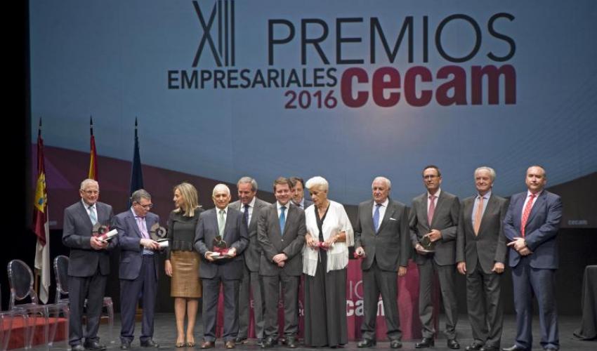 CECAM reconoce el papel fundamental de los empresarios en sus XIII Premios Empresariales