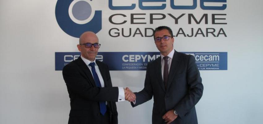 CEOE- CEPYME Guadalajara y Asesor�a Toledo renuevan su convenio de colaboraci�n