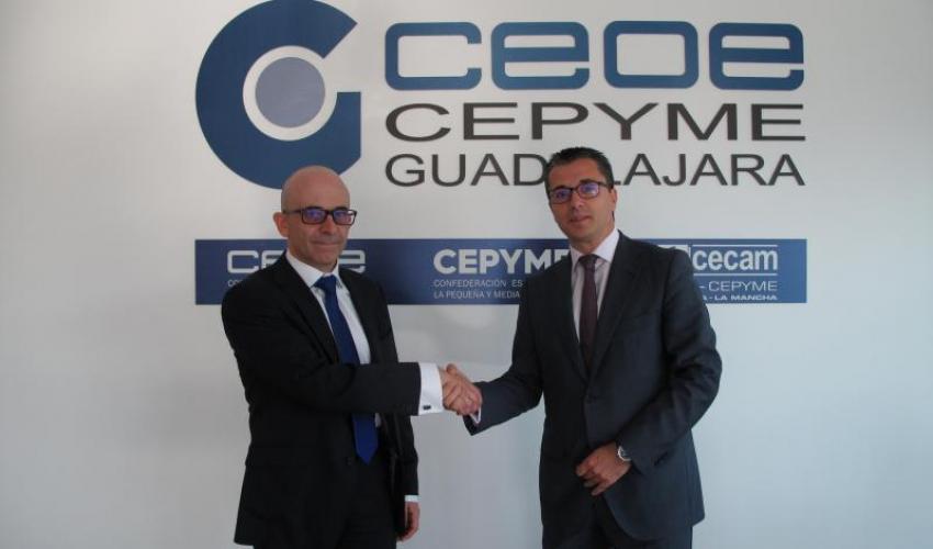 CEOE- CEPYME Guadalajara y Asesor�a Toledo renuevan su convenio de colaboraci�n