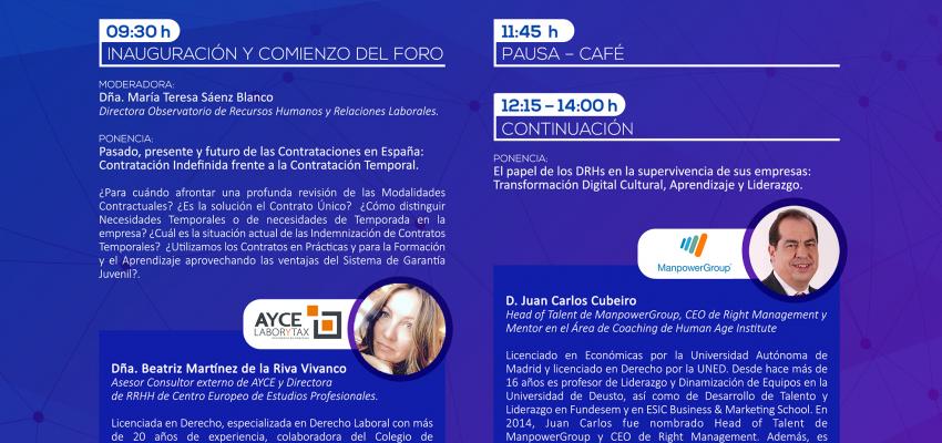 El 25 de abril tendr� lugar el 11� foro de Recursos Humanos de la provincia de Guadalajara 