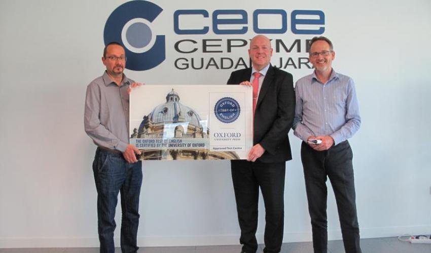 CEOE-CEPYME Guadalajara ya es centro examinador de Oxford University Press