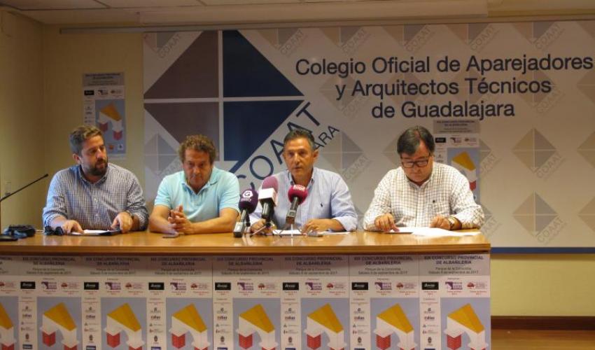 Presentado el XIX concurso de alba�iler�a de la provincia de Guadalajara 