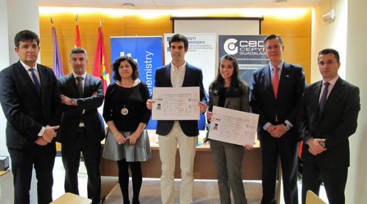 Entregados los premios del I concurso de dise�o industrial del mueble para estudiantes de la UAH