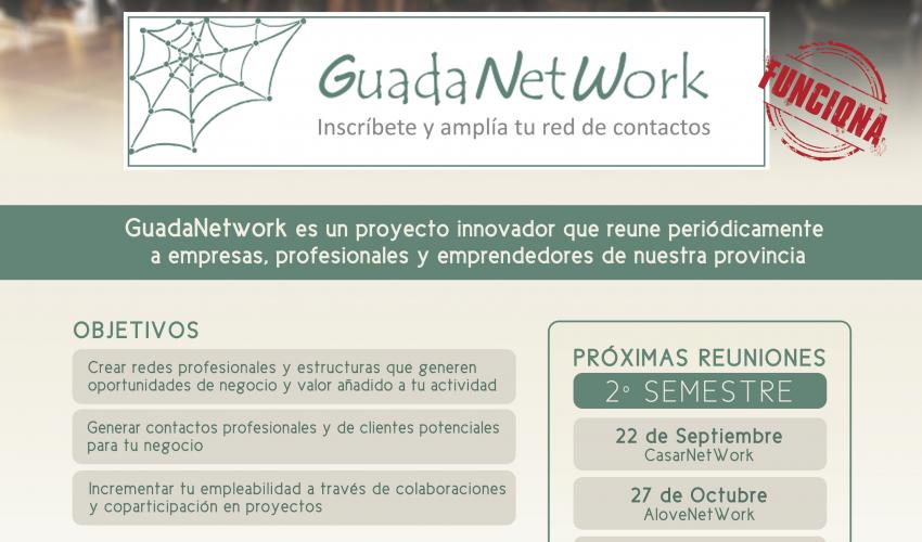 GuadaNetWork programa cuatro nuevos encuentros para el �ltimo cuatrimestre del a�o