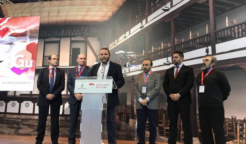 La Federaci�n Provincial de Turismo promociona en Fitur los encantos de la provincia en el D�a de Guadalajara