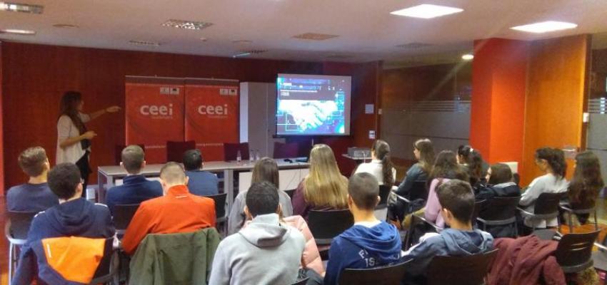 180 alumnos de educaci�n secundaria se forman en materia de emprendimiento e innovaci�n de la mano del CEEI de Guadalajara