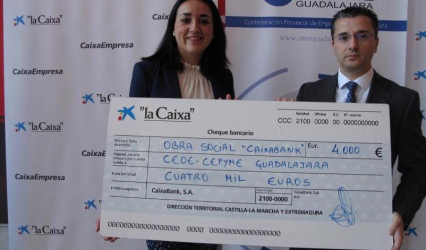 CaixaBank y CEOE-CEPYME Guadalajara potencian el sector empresarial en Guadalajara