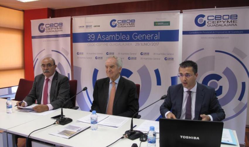CEOE-CEPYME Guadalajara celebra su 39 Asamblea General