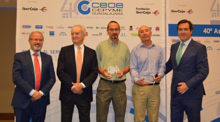 CEOE-CEPYME Guadalajara celebra su 40 Asamblea General con el reconocimiento a diferentes personas, empresas  e instituciones colaboradoras