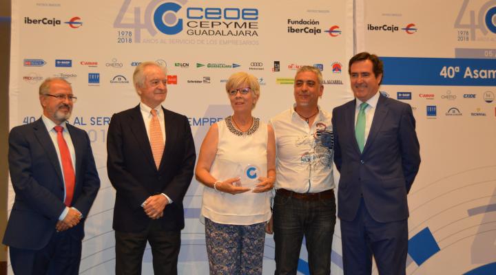 CEOE-CEPYME Guadalajara celebra su 40 Asamblea General con el reconocimiento a diferentes personas, empresas  e instituciones colaboradoras