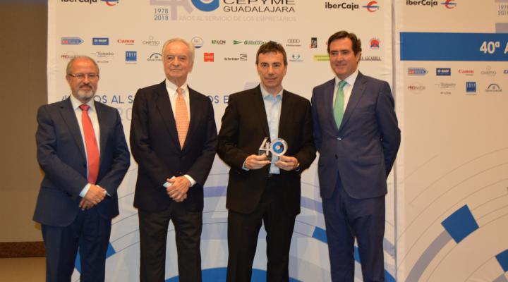 CEOE-CEPYME Guadalajara celebra su 40 Asamblea General con el reconocimiento a diferentes personas, empresas  e instituciones colaboradoras