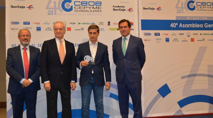 CEOE-CEPYME Guadalajara celebra su 40 Asamblea General con el reconocimiento a diferentes personas, empresas  e instituciones colaboradoras