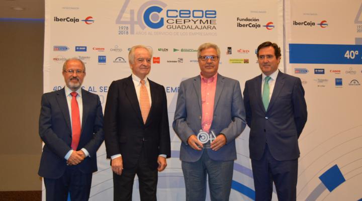 CEOE-CEPYME Guadalajara celebra su 40 Asamblea General con el reconocimiento a diferentes personas, empresas  e instituciones colaboradoras