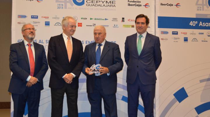 CEOE-CEPYME Guadalajara celebra su 40 Asamblea General con el reconocimiento a diferentes personas, empresas  e instituciones colaboradoras