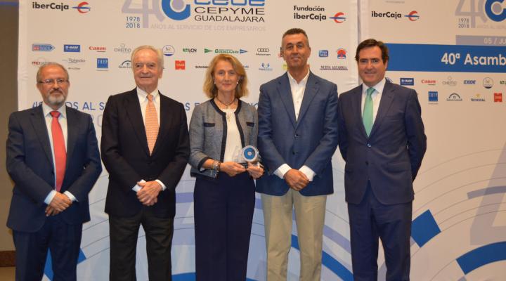 CEOE-CEPYME Guadalajara celebra su 40 Asamblea General con el reconocimiento a diferentes personas, empresas  e instituciones colaboradoras