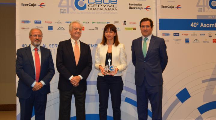 CEOE-CEPYME Guadalajara celebra su 40 Asamblea General con el reconocimiento a diferentes personas, empresas  e instituciones colaboradoras