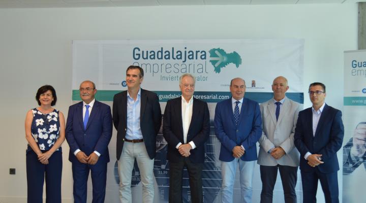 Diputaci�n provincial, Ayuntamiento y CEOE-CEPYME Guadalajara, firman el Convenio del proyecto “Guadalajara Empresarial”