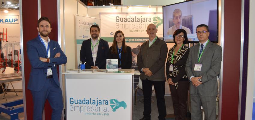 “Guadalajara Empresarial” promociona en la feria Logistics & Distribution las ventajas empresariales de la provincia