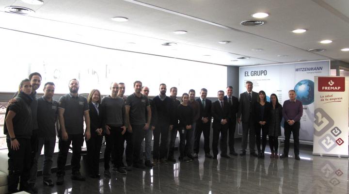 CEOE-CEPYME Guadalajara, presente en el taller de PRL impartido por Fremap con la colaboraci�n de la junta, en Witzenmann