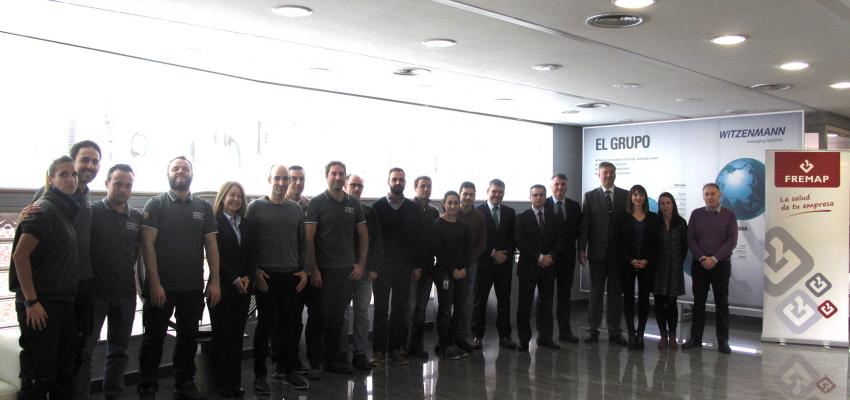 CEOE-CEPYME Guadalajara, presente en el taller de PRL impartido por Fremap con la colaboraci�n de la junta, en Witzenmann