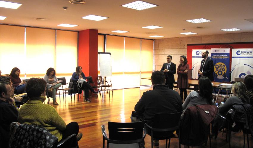El programa de apoyo a emprendedores de la provincia de Guadalajara de CEOE celebra su segunda jornada colectiva