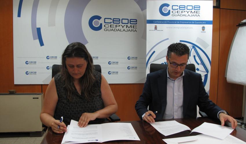 Dixguada y el AMPA Campi�a Verde de Alovera, se unen al proyecto de Socio a Socio” de CEOE-CEPYME Guadalajara