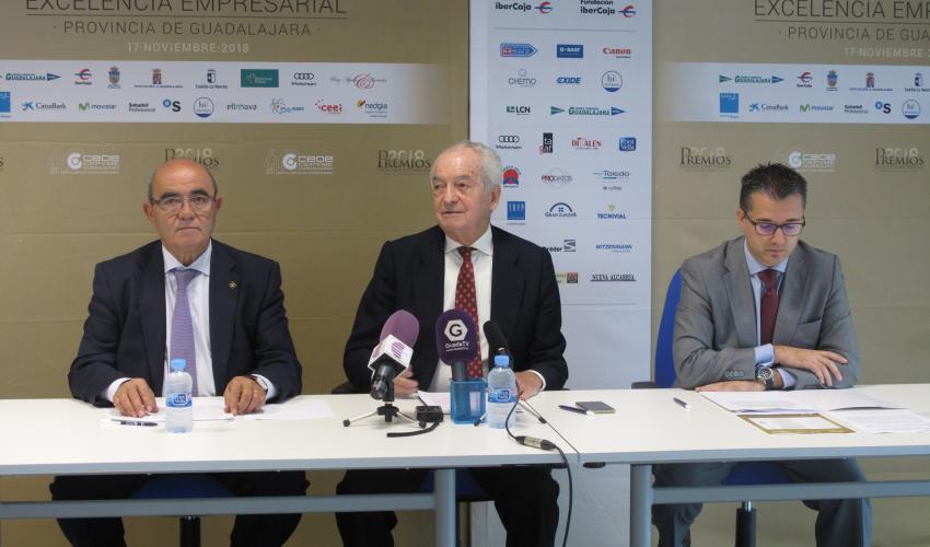 El Restaurante El Doncel de Sig�enza, Empresa del A�o de los Premios Excelencia Empresarial 2018 de CEOE-CEPYME Guadalajara
