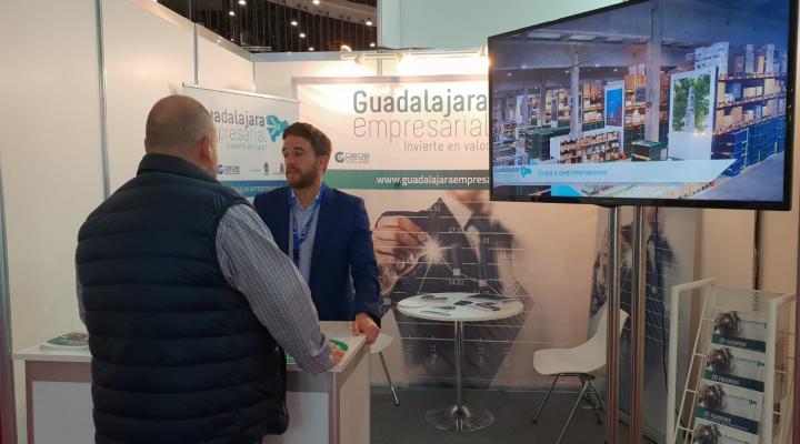 �xito de visitas del stand de “Guadalajara Empresarial” de la feria Logistics & Distribution 