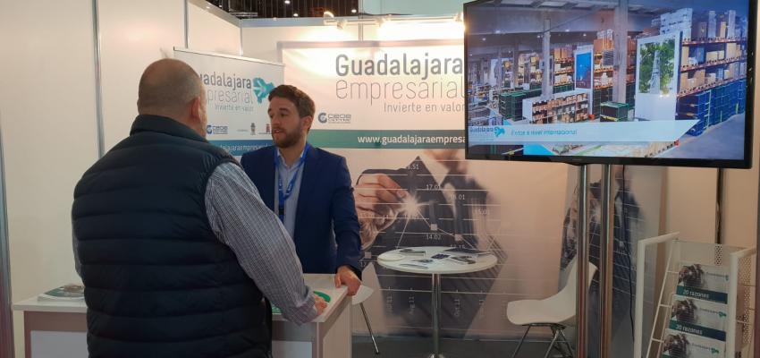 �xito de visitas del stand de “Guadalajara Empresarial” de la feria Logistics & Distribution 