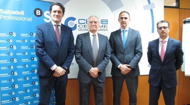 CEOE-CEPYME Guadalajara y Banco Sabadell renuevan su convenio de colaboraci�n