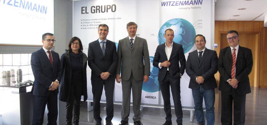 Antonio Rom�n visita Witzenmann y destaca su papel como generadora de riqueza en Guadalajara 