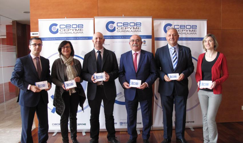 CEOE-CEPYME Guadalajara presenta la Gu�a de empresas de Socio a Socio 2018